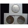 Image 2 : 1939-S,42 & 43 WALKING LIBERTY HALF DOLLAR