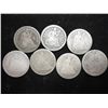 Image 1 : 7 ASSORTED 1840'S SEATED LIBERTY DIMES