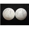 Image 1 : 1853 & 58 SEATED LIBERTY QUARTERS