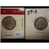 Image 1 : 1939 D &S JEFFERSON NICKELS