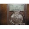 Image 1 : 1888 MORGAN SILVER DOLLAR PCGS MS63