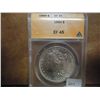 Image 1 : 1884 MORGAN SILVER DOLLAR ANACS (EF 45)