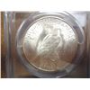 Image 2 : 1923-S PEACE SILVER DOLLAR PCGS UNC DETAILS