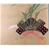 Image 3 : 2 Traditional Chinese Paintings on Gold Paper Framed