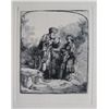 Image 1 : Rembrandt ABRAHAM & ISAAC Etching