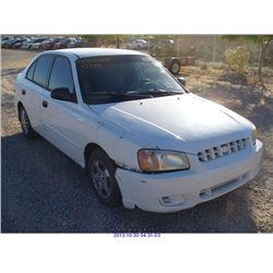 2001 - HYUNDAI ACCENT