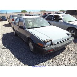 1987 - HONDA ACCORD