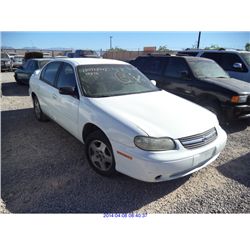 2002 - CHEVROLET MALIBU