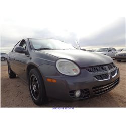 2005 - DODGE NEON