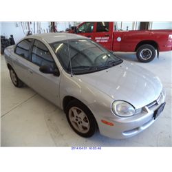 2002 - DODGE NEON