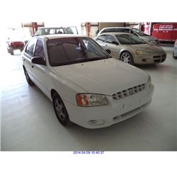 2000 - HYUNDAI ACCENT