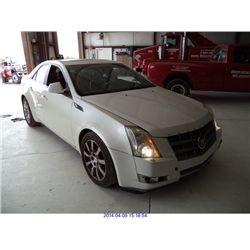 2009 - CADILLAC CTS / SALVAGE TITLE