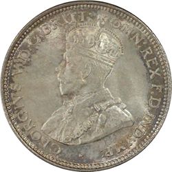 1921 Sixpence PCGS MS66