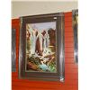 Image 1 : FRAMED LIMITED EDITION PRINT "HORSE SURROUND - KUSHNER
