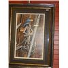 Image 1 : FRAMED LIMITED EDITION PRINT "ON THE FARM DOOR - CARL BRENDERS - GALLERY PRICE ~$1100