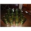 Image 1 : RETRO EMERALD GLASS GLASSES - 12