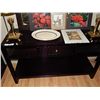 Image 1 : CONTEMPORARY HALL TABLE - NEW ONE DRAWER