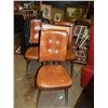 Image 1 : LEATHER STYLE KITCHEN DINING CHAIR - 3 FOR ONE MONEY