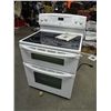 Image 1 : STOVE - KENMORE ELITE DOUBLE OVEN - CONVECTION OVEN AND GLASS TOP - PAID $1700 NEW - 48 hour warrant