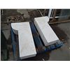 Image 1 : MARBLE PEDESTAL - REALLY HEAVY - BRING HELP TO LOAD - BID X 2