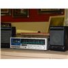 Image 1 : RETRO RECORD PLAYER WITH SPEAKERS - 3PC
