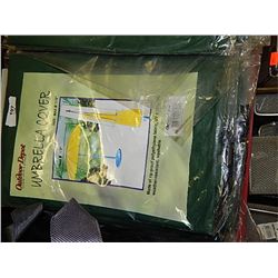NEW PATIO UMBRELLA COVERS - 10 PER BUNDLE