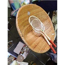 RETRO WICKER BUCKET CHAIR - NO CUSION