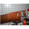 Image 1 : VINTAGE HAND SAW - METAL HANDLE
