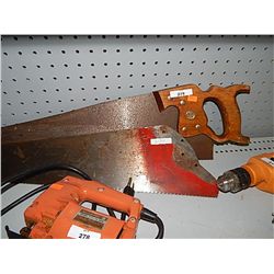 HAND SAW AND BLADE