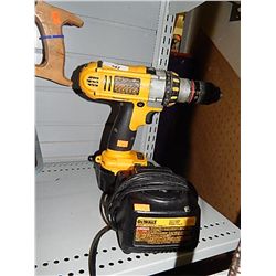 DEWALT 14.4 DRILL - BATTERY AND CHARGER