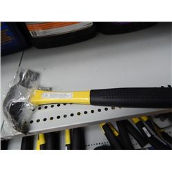 CLAW HAMMER - NEW - FIBREGLASS HANDLE