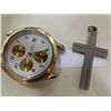 Image 1 : MAN'S WATCH & CROSS