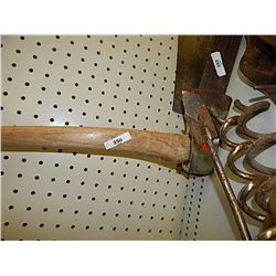 WOOD HANDLE AXE