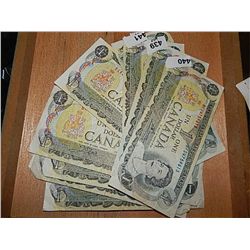 BANK NOTE - CANADIAN $1 BILL - SHIPPING IN CANADA ONLY