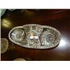 Image 1 : PIN WHEEL CRYSTAL DISH