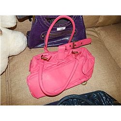 DESIGNOR PURSE - PINK & BLUE & PURPLE