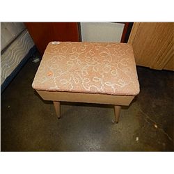 SEWING STOOL WITH STORAGE