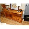Image 1 : MAPLE HUTCH CABINET - 2 DRAWER AND MULTI COMPARTMENTS