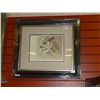 Image 1 : FRAMED LIMITED EDITION PRINT "SAMANTHA - GREAT HORNED OWL - ROBERT BATEMAN