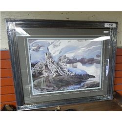 FRAMED PRINT "WATCHFULL EYE - TERRY ISAAC