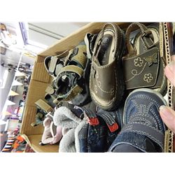 BOX OF KID'S SHOES