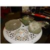 Image 1 : LOT OF GLASS DISHES AND BOWLS