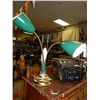 Image 1 : RETRO METAL TULIP LAMP - GREEN