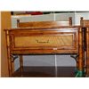 Image 1 : SIDE TABLE -LARGE -  BAMBOO STYLE - 1 DRAWER
