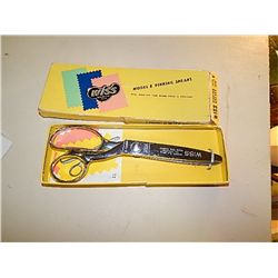 WISS MODEL E PINKING SHEARS WITH ORIGINAL BOX