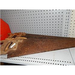 LOT OF HAND SAWS