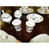 Image 3 : ROYAL STAFFORD TEA SET - 28 PC ( CUPS, SAUCERS, TEA POT, CREAM AND SUGAR, TEA AND CRACKER PLATES AND