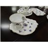 Image 5 : ROYAL STAFFORD TEA SET - 28 PC ( CUPS, SAUCERS, TEA POT, CREAM AND SUGAR, TEA AND CRACKER PLATES AND