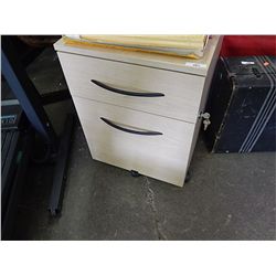 FILE CABINET WITH KEYS - 2 DRAWER