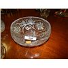 Image 1 : PINWHEEL CRYSTAL BOWL WITH FEET